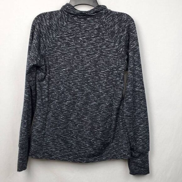 Daisy Fuentes Medium Black Full Zip Sweatshirt - Picture 6 of 7